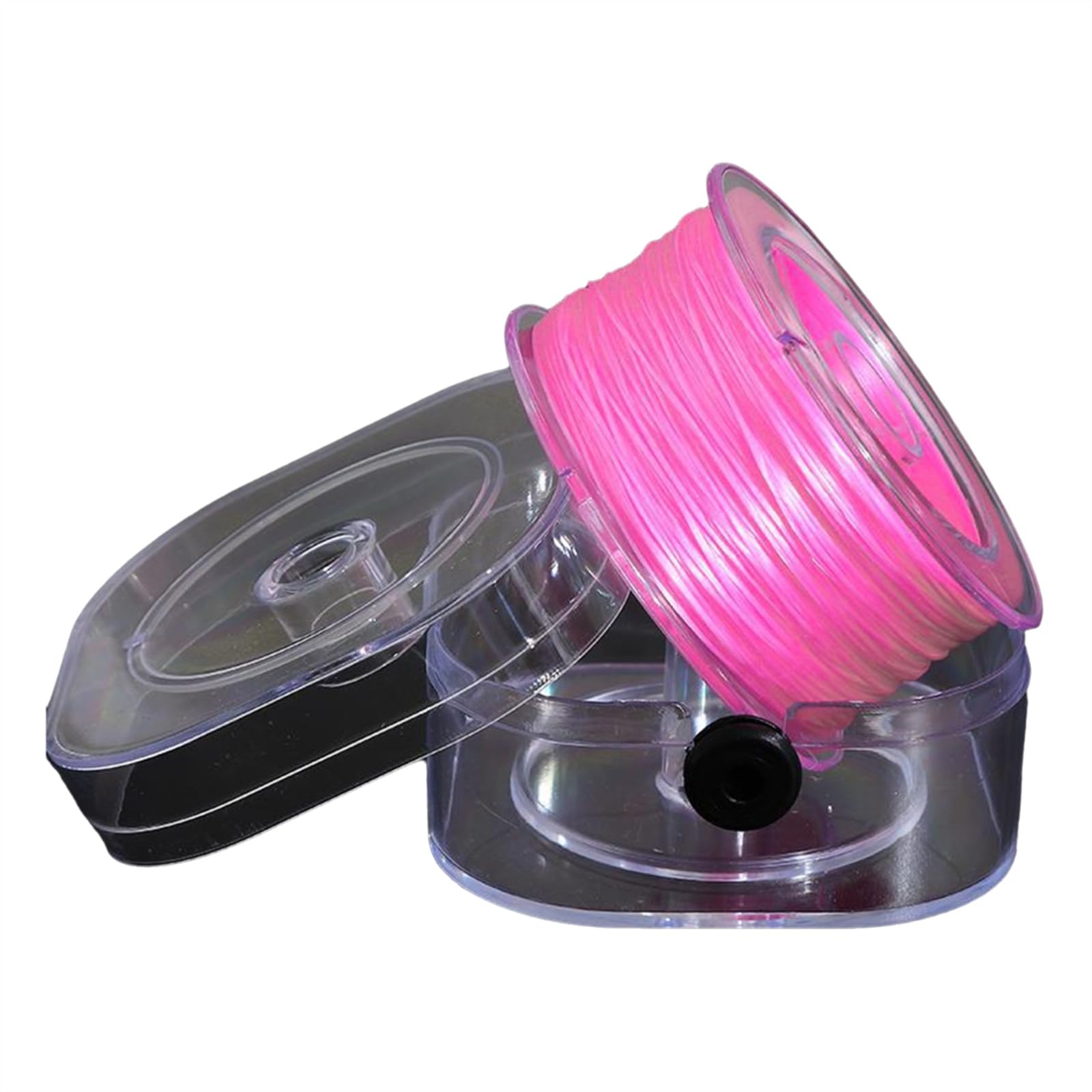 Tsophreniq 100M Elastic String Bracelets Thread Flat Stretchy String for, 0.7mm Beading Cord Elastic Thread Making Supplies