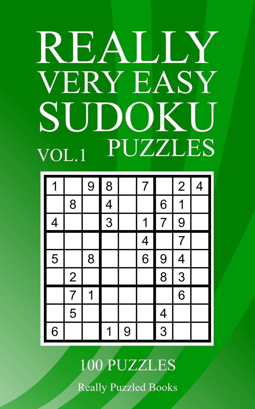 Really Very Easy Sudoku Puzzles: Volume 1