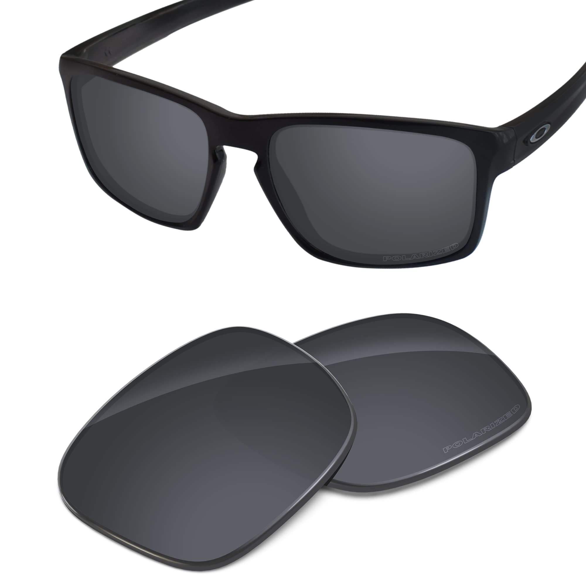 Tintart Performance Replacement Lenses Compatible with Oakley Sliver F Folding OO9246 Polarized Etched