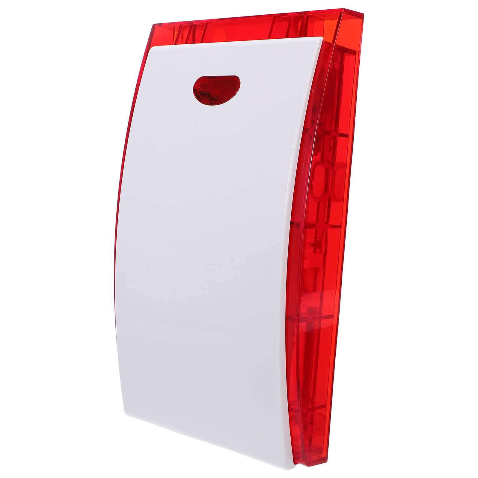 12v Warnalarm mit Blinkendem Licht und Ton und Lichtalarm für Außenbereich aus Kunststoff Ip54 Schutz für Büro und Komplexe Umgebungen