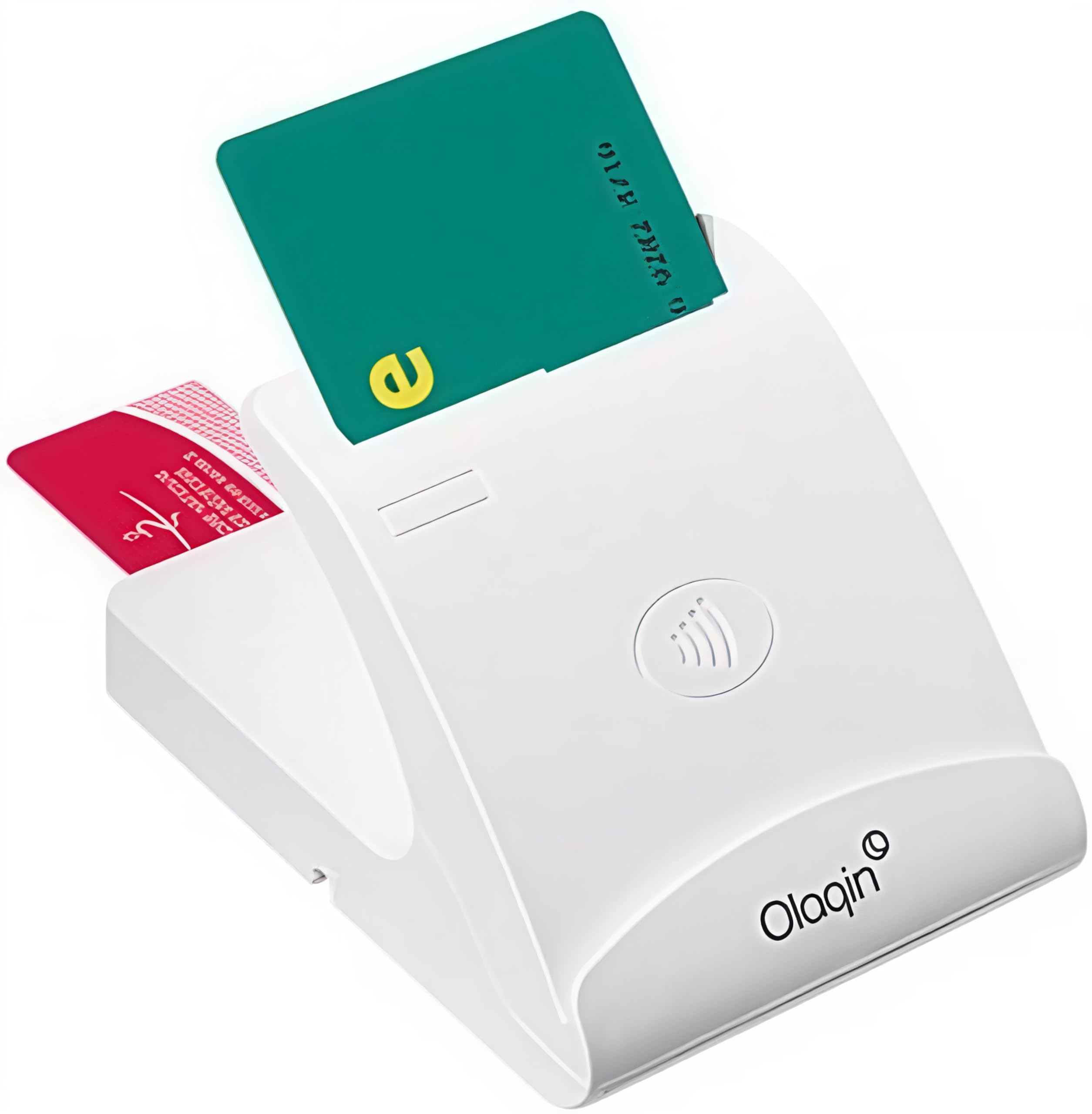Lecteur Carte sesam Vitale Set 2 sans Contact contactless olaqin - Bifente (CPS/Vitale & sans Contact (NFC) – Compatible CPS, Windows, Mac, Linux – Plug & Play