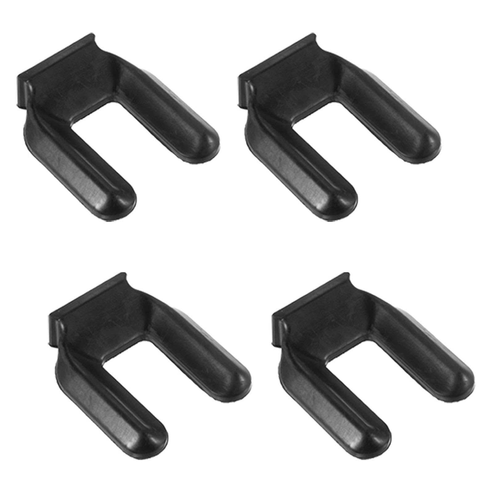 4 Pcs Anti-Slip Furniture Wheel Stops for Diameter 75mm-100mm Wheels, Wheel Stoppers for Rolling Furniture, Refrigerator, Chairs, Shelves (Large)
