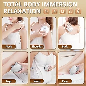 WOONK Scalp Massager, Rechargeable Electric Head Kneading