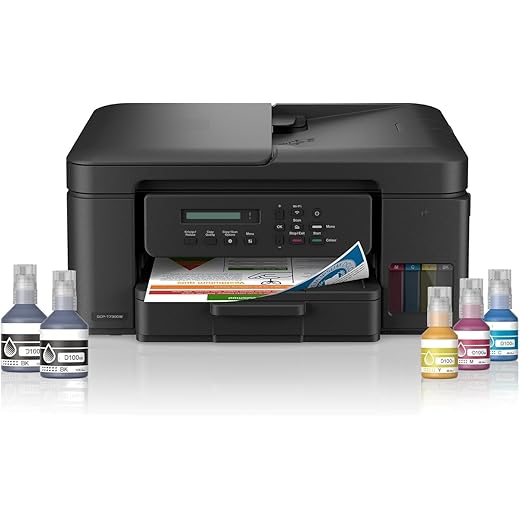 B Printer Ink Tank DCP-T730DW Multifunction Printer
