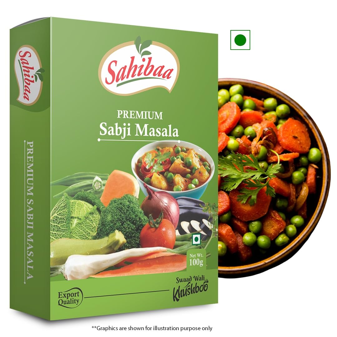 See full amazon price history chart for Sahibaa SABJI MASALA (Pack of 2) | 100 g Each | Masala & Spices | No Preservatives & No Artificial Color - for Delicious & Flavourful Cooking Sahibaa SABJI MASALA (Pack of 2) | 100 g Each | Masala & Spices | No Preservatives & No Artificial Color - for Delicious & Flavourful Cooking (B0B293ZK5N) Amazon Price History, Amazon Price Tracker