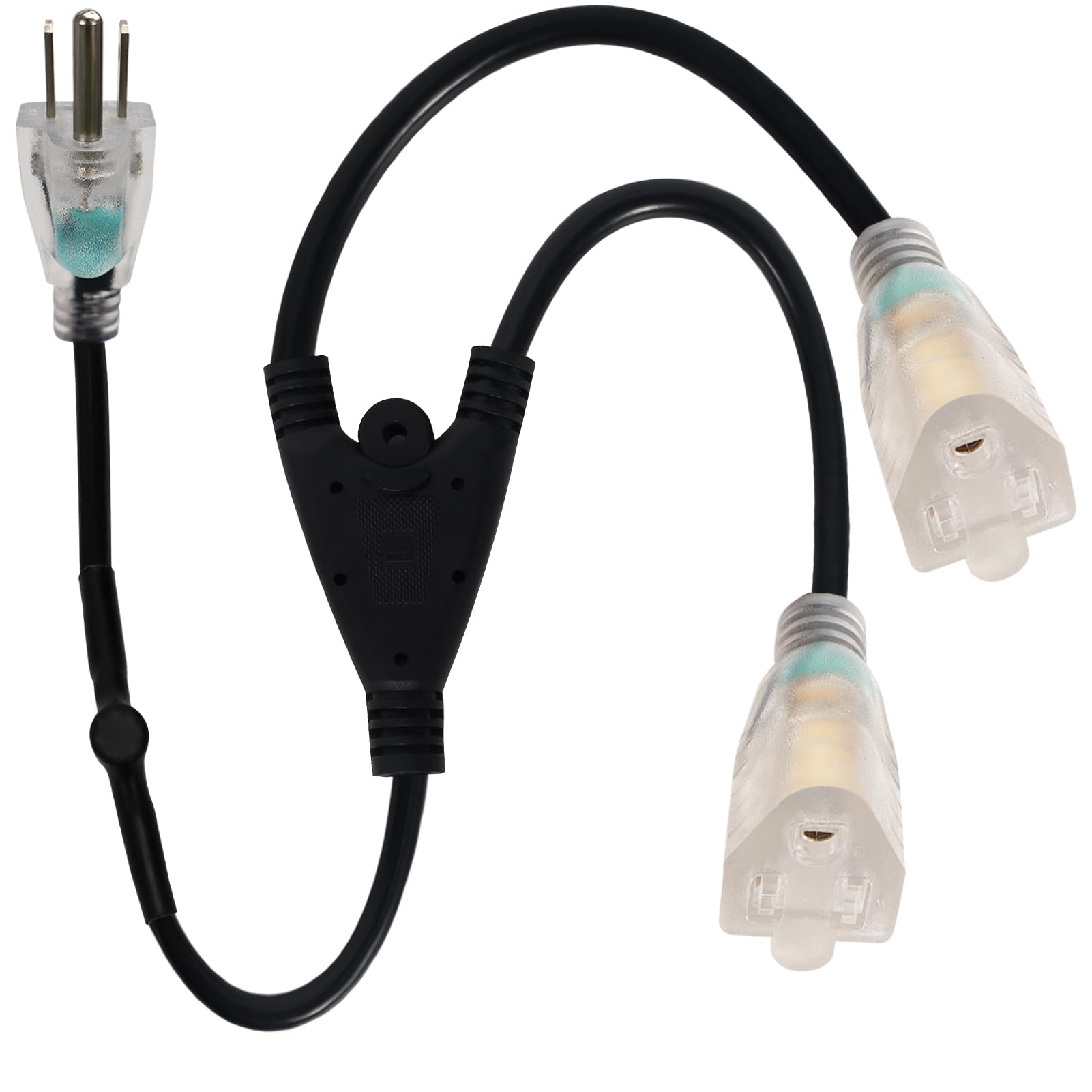 2 Plug Cold Thermostat Controlled Extension Cord,32 F(0