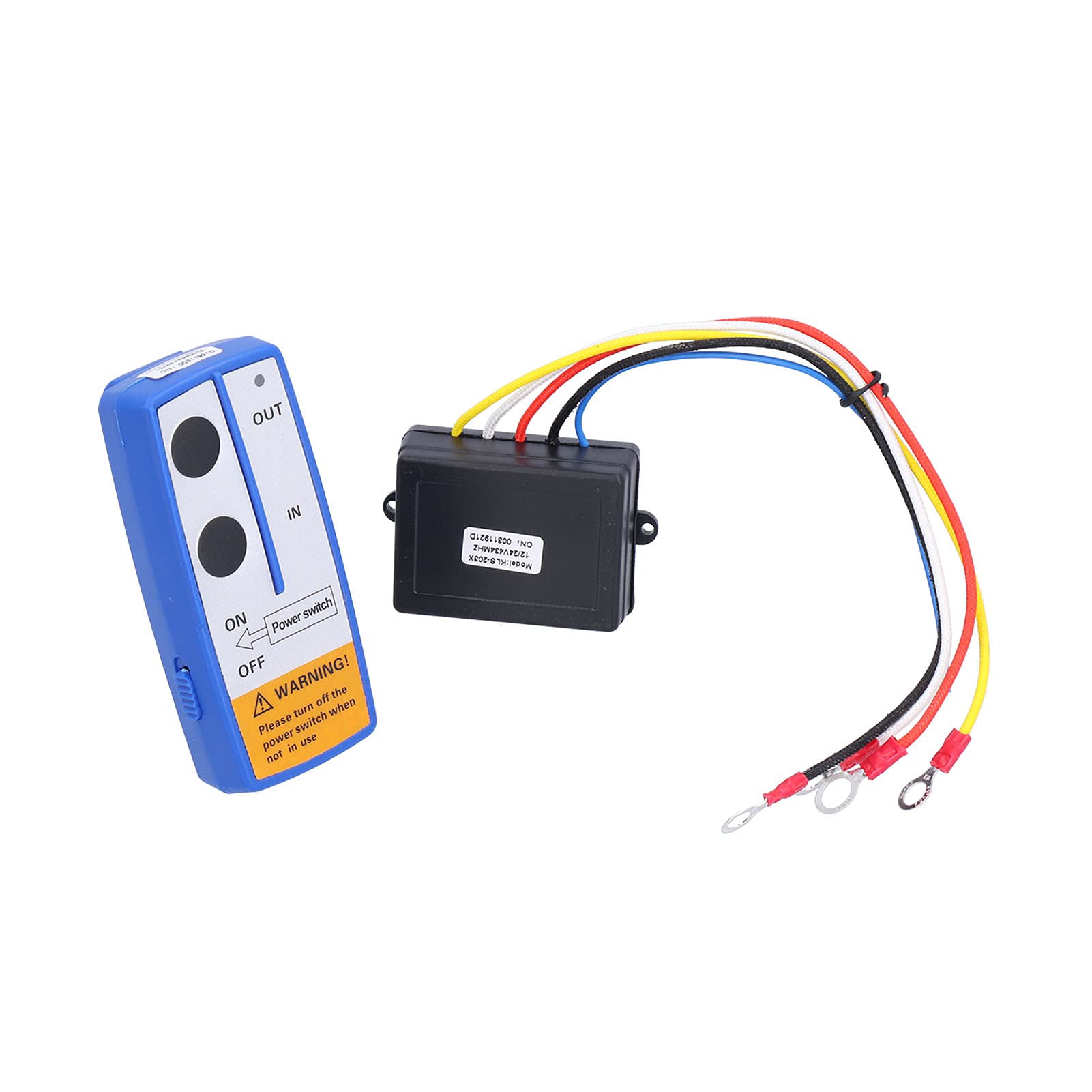 Telecomando per Rimorchio Ribaltabile, Kit Telecomando per Verricello Batteria Alcalina 150 MAh per SUV