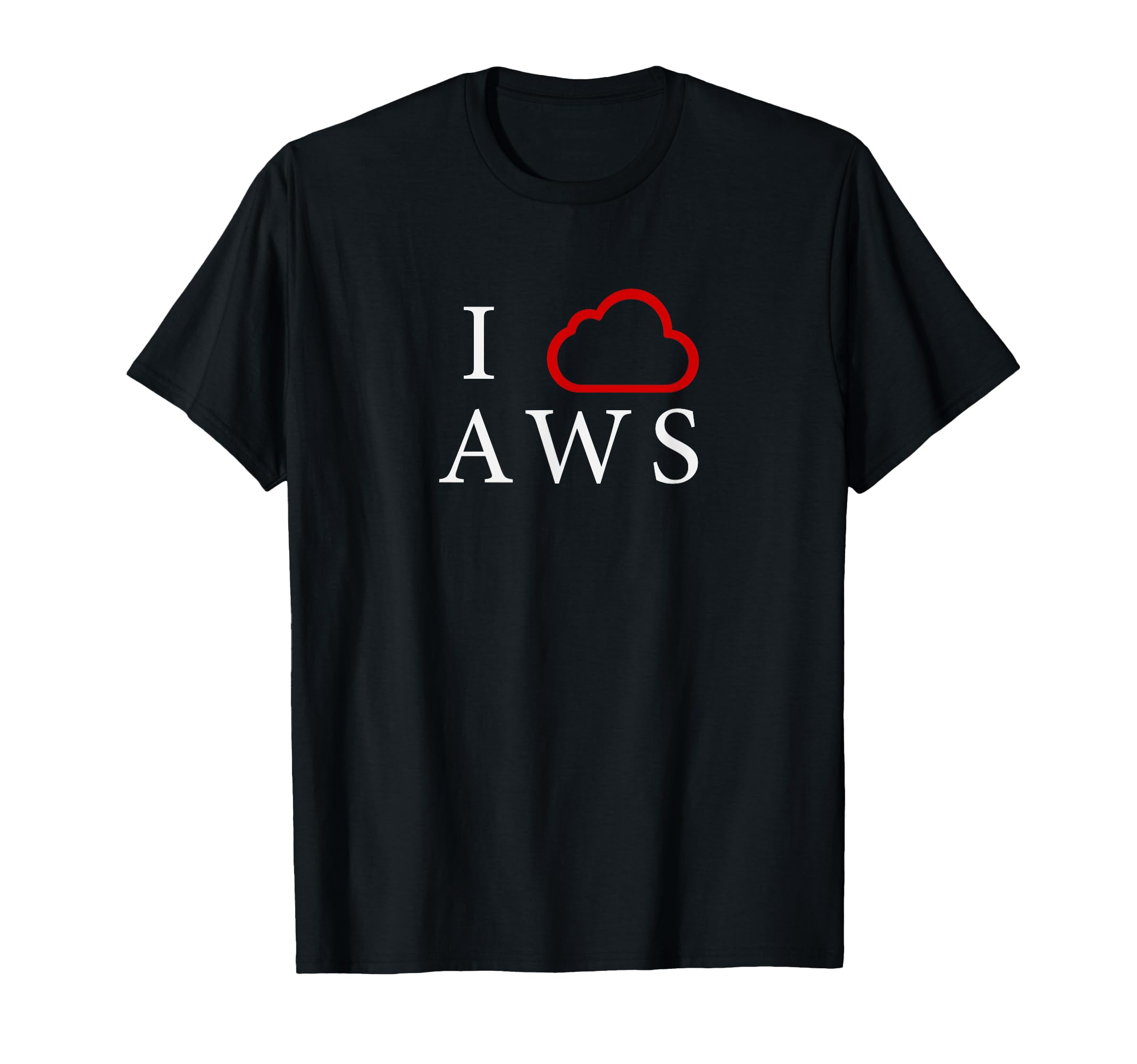 Amazon | 私は AWS が大好きです Tシャツ | Tシャツ・カットソー