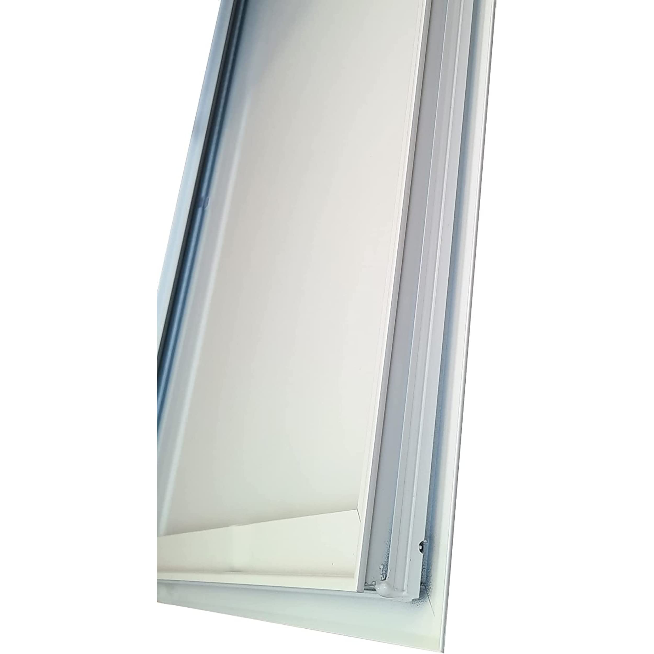 Porta di ispezione Primus, bianco, 400 x 800 mm, con chiusura quadrata