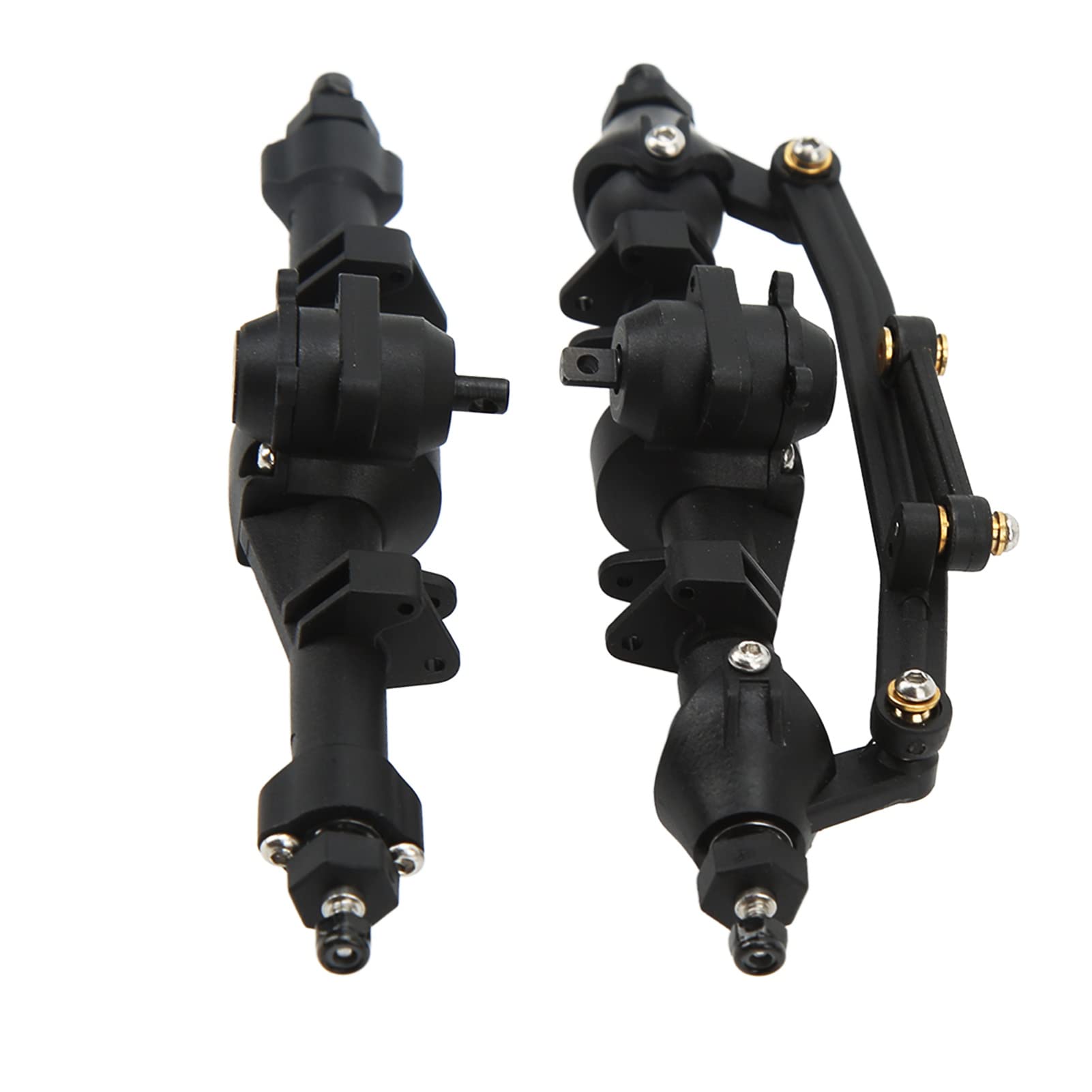 Naroote Kit de Eje Delantero y Trasero para Coche RC, para Axial SCX24