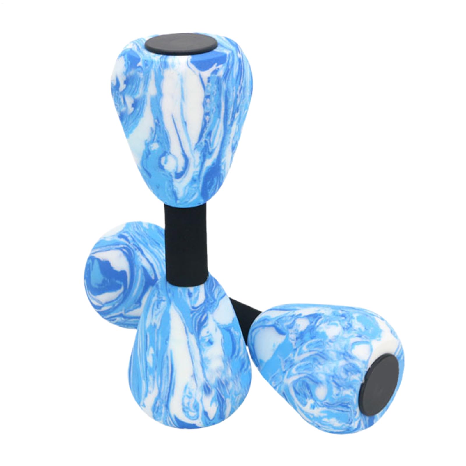 Foam Dumbbell, Swimming Weights Water Dumbbells, 1 Pair Water Weights For Pool Exercise, Aerobics Exercise Equipment, Pool Swimming Training, Aqua Aerobics For Home & Gym Workouts