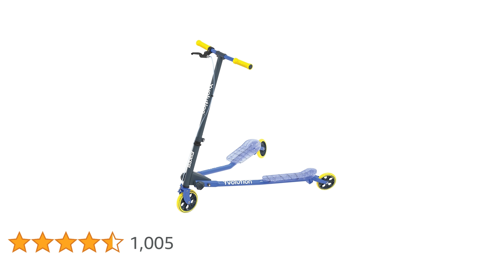 Yvolution Y Fliker Air A3 Kids Drifting Scooter | Swing