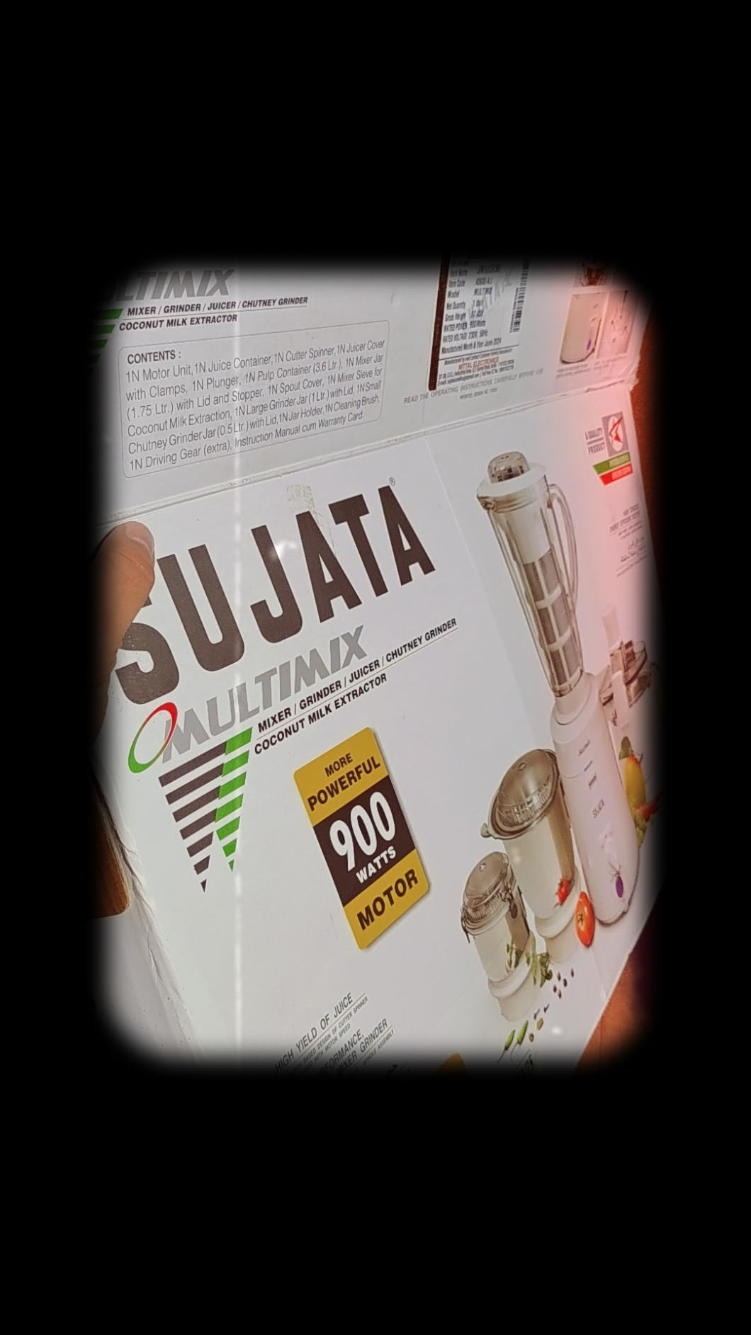 Buy Sujata Multimix 900 Watts Mixer Grinder with Juicer 22000