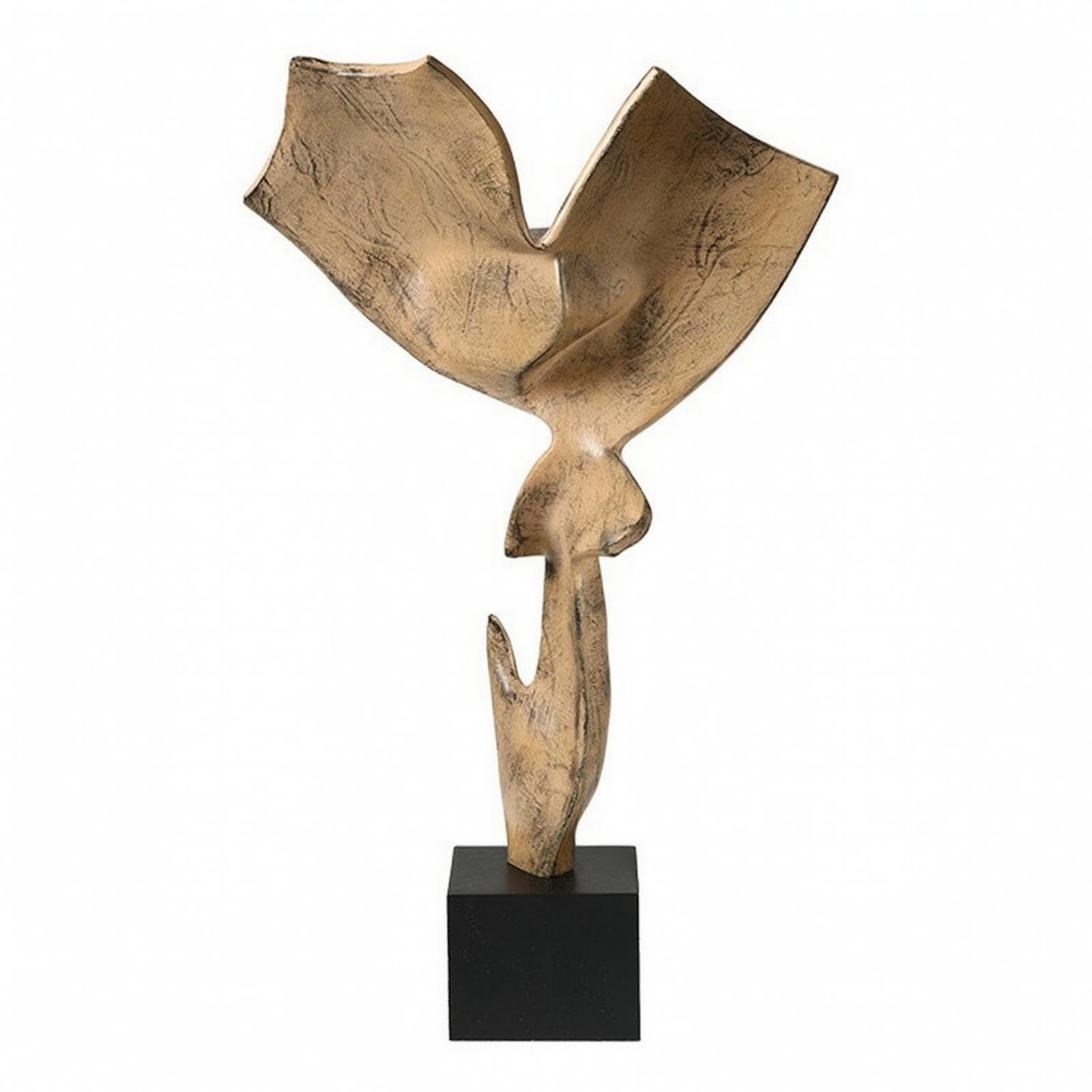 B Baosity Escultura Resina Estable | Estilo Estilo rústico Oriental Rústico, Figura Resina, Artística, para Salón