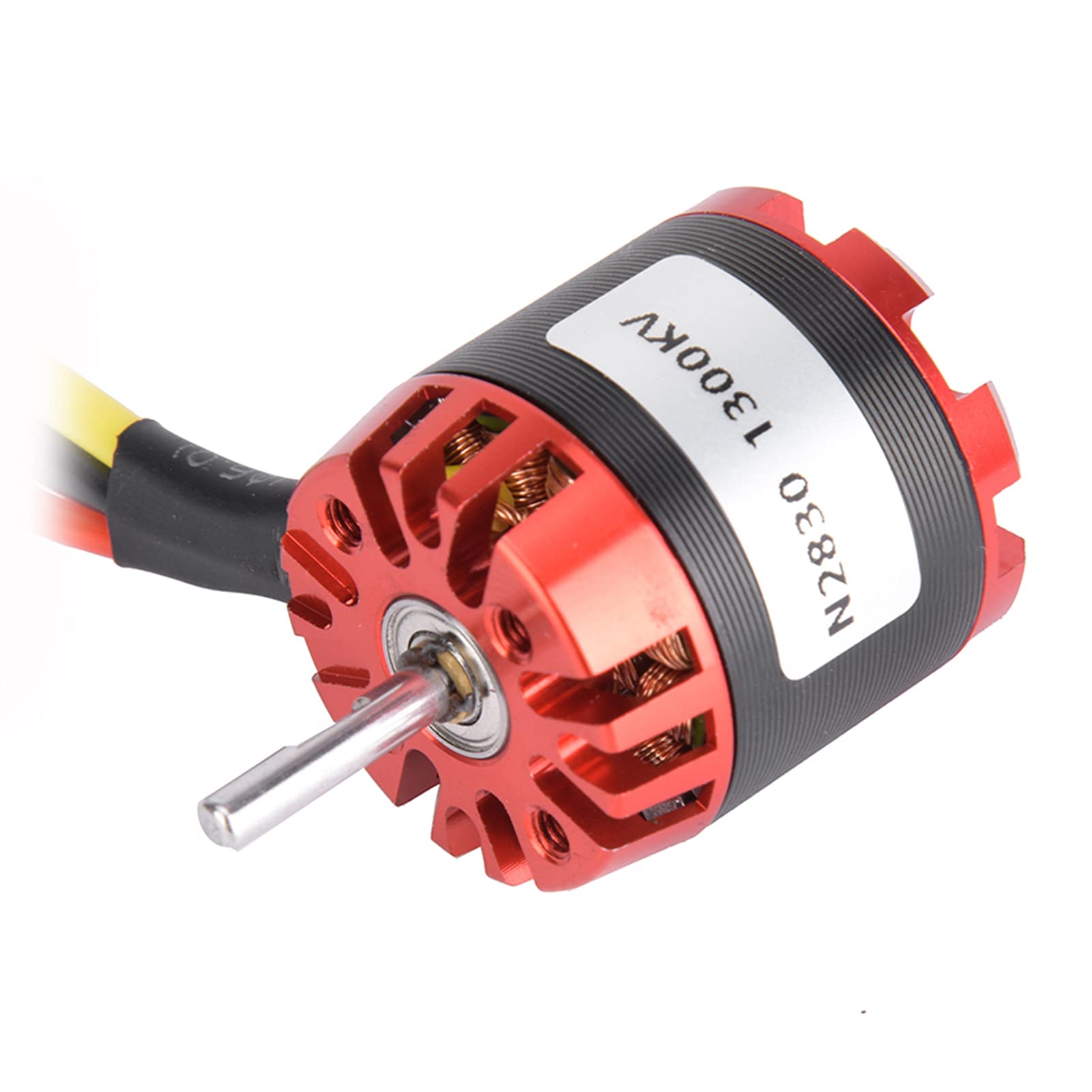 Tbest Brushless Motor, N2830 1300KV Metal Remote Control External Rotor Brushless Motor Fit for A2212 4-axis Aircraft Electric Bicycle Modification Accessories-image-46