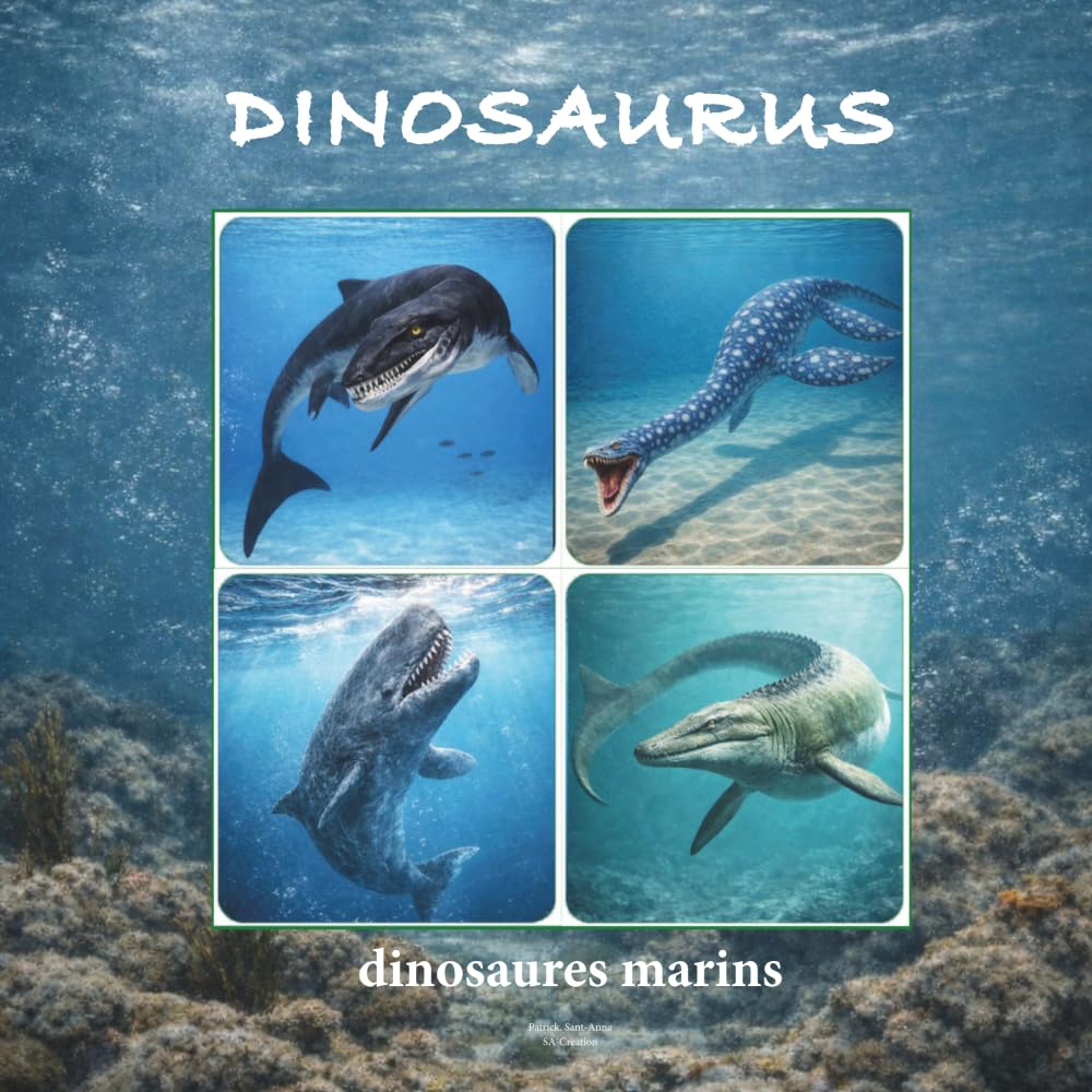 DINOSAURUS – dinosaures marins: 12 géants marins de la préhistoire à découvrir