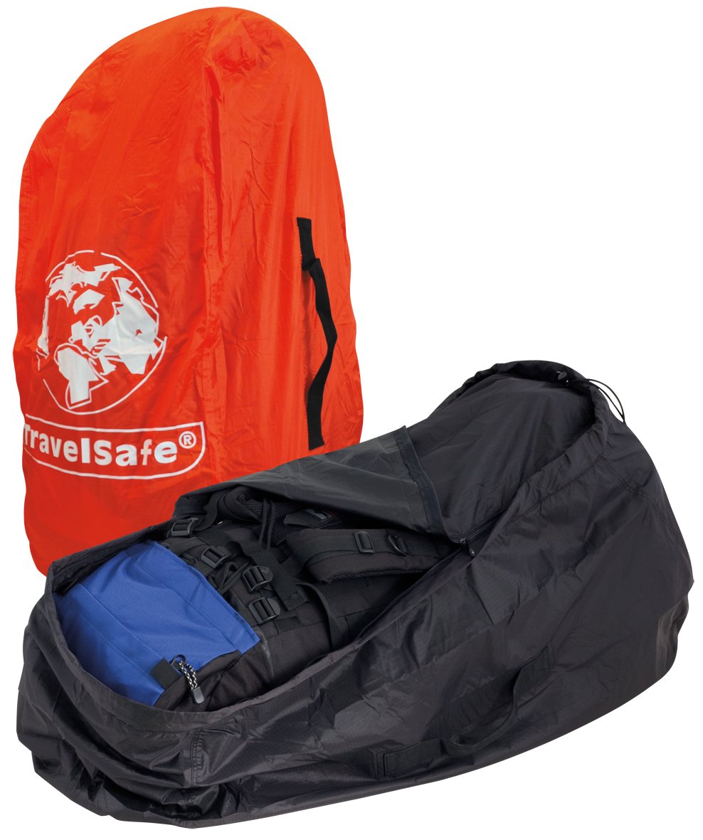 Travelsafe Flightback Cover - Funda Tipo Mochila L (Naranja)