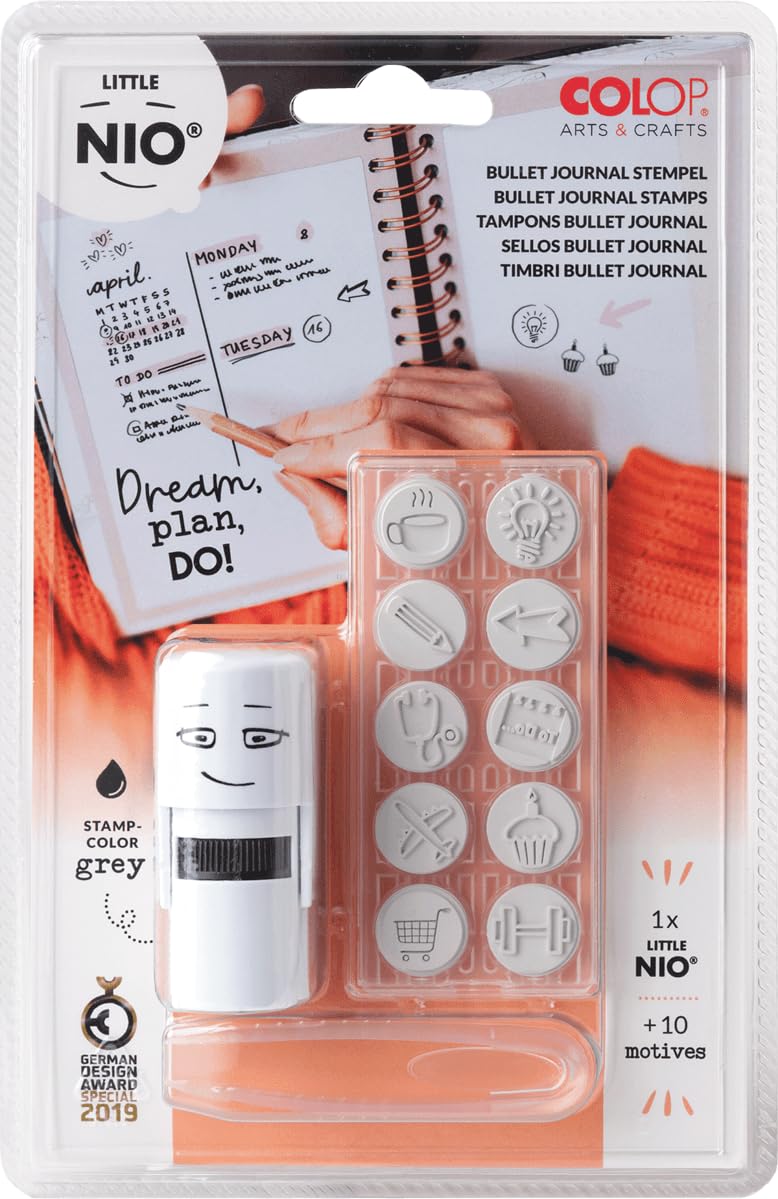 Colop Little NIO Bullet Journal, Grey, uni - Image 2