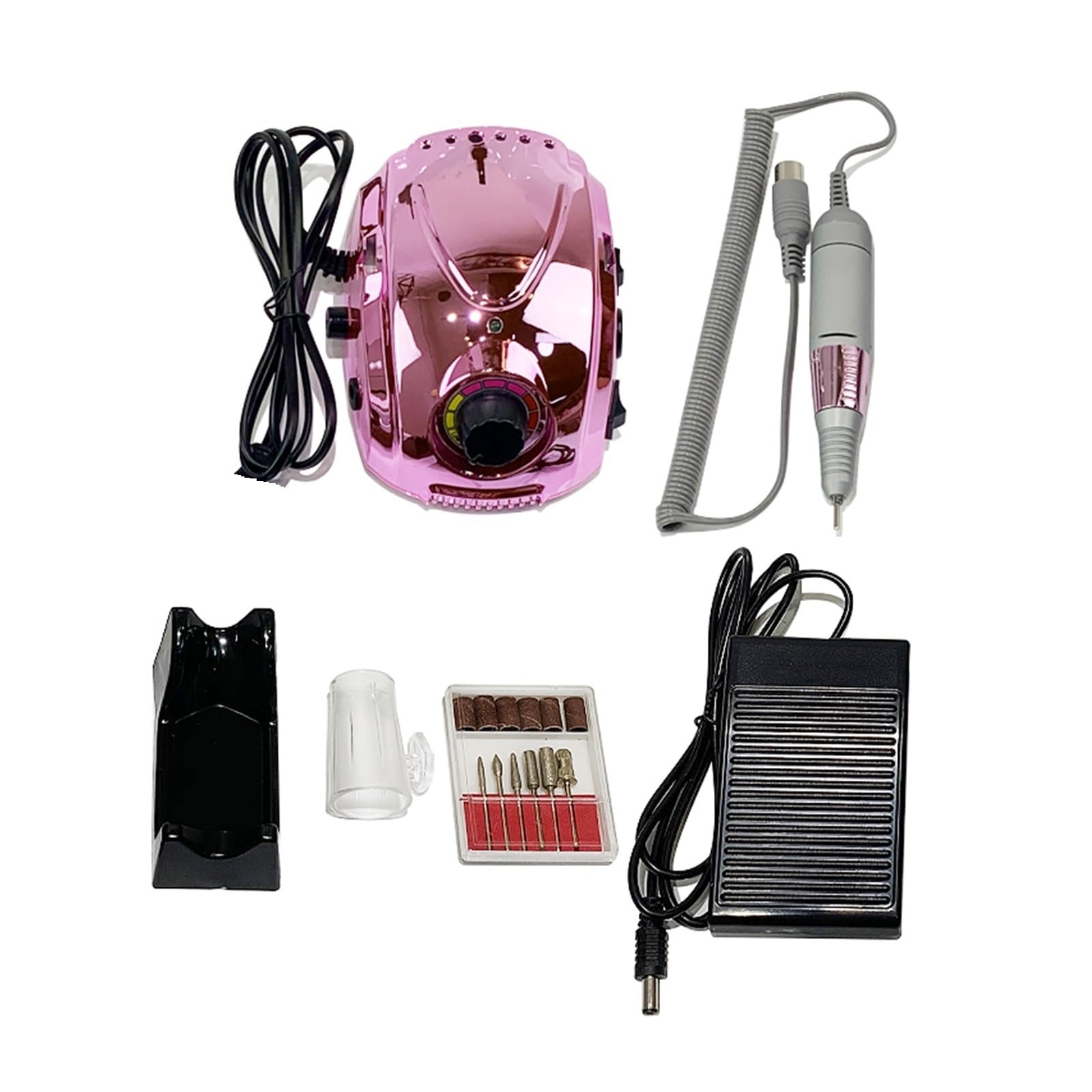 Taladro eléctrico para uñas, Taladro eléctrico for uñas de 35000RPM, taladro for pulir, máquina manicura for kit herramientas for decoración, lima eléctrica for con cortador, for