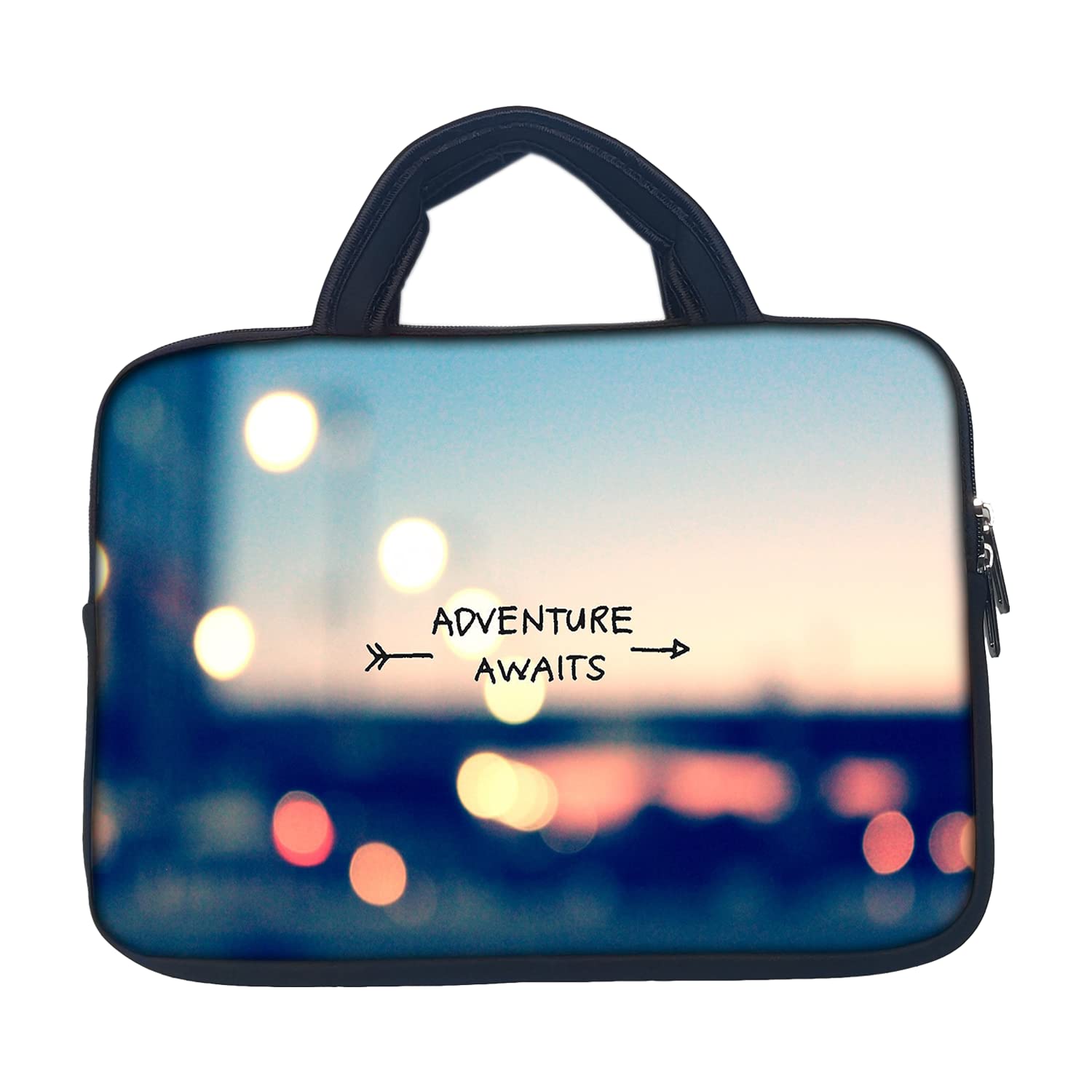 Theskinmantra Adventure Awaits Laptop Sleeve with Zipper & Handle for 15.6 inch Laptops (B01IBB7XRW) Amazon Price History, Amazon Price Tracker