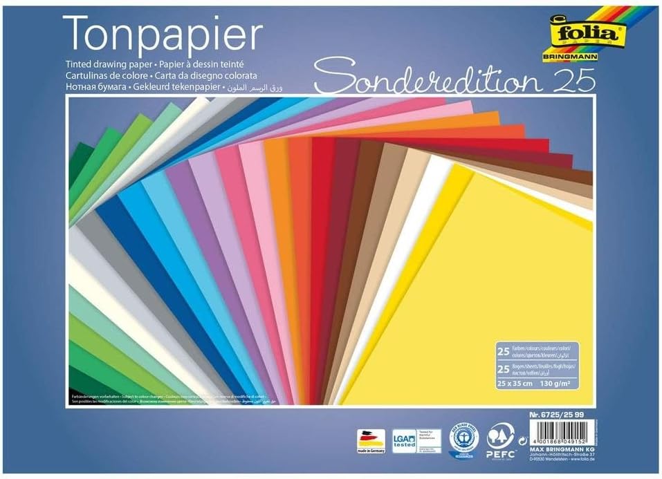 Folia - Coloured Paper Mix