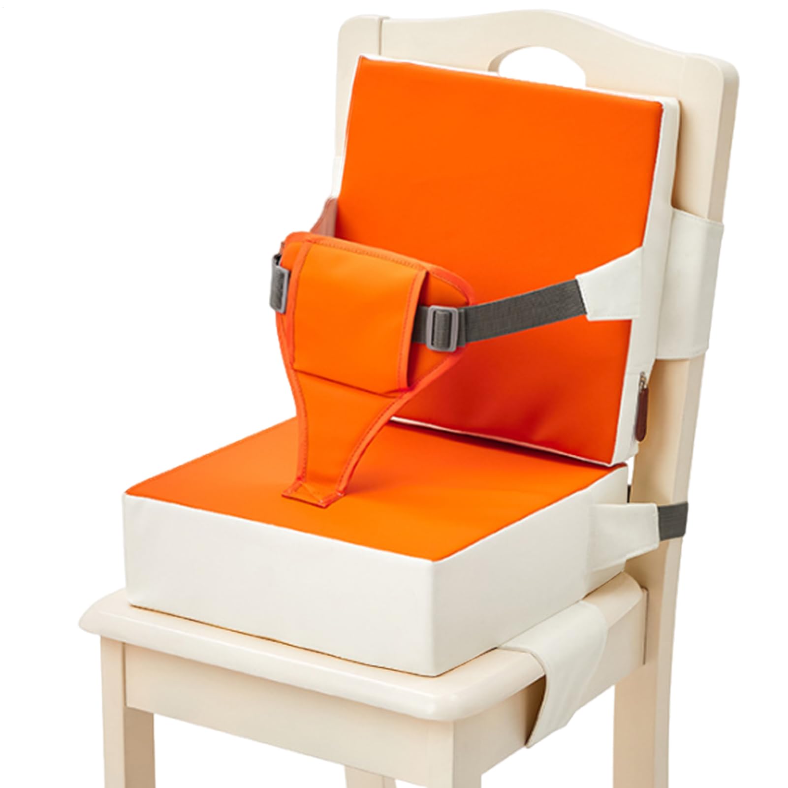 Réhausseur de chaise bébé portable pour repas avec sangles élastiques - 8