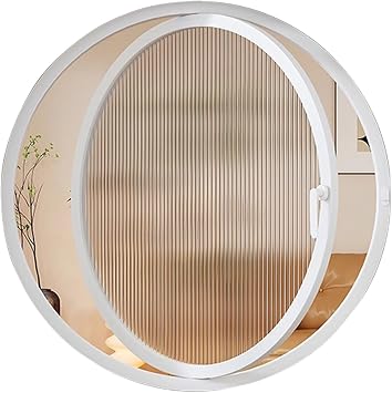 Sliding Windows Round Central Axis Rotating Window, Aluminum Alloy Frame Food Truck Service Window, Ventilation Viewing House Window, Mobile Home Basement WindowChanghong Glass,90cm/35.44in
