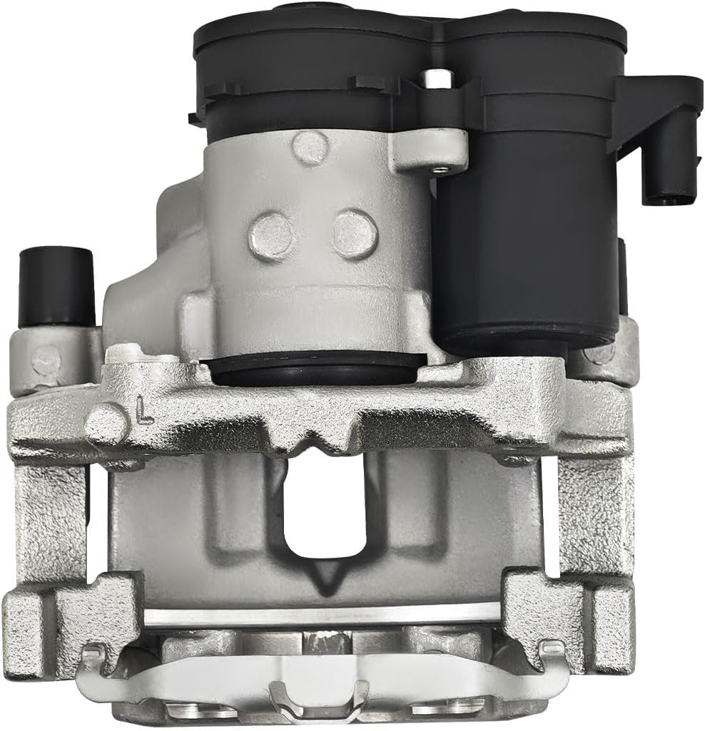 Rear Brake Caliper Assembly w/Bracket Fit for Mercedes-Benz C43 C63 C450 AMG C350e C400 2008-2023 2.0L/3.0L/4.0L/6.3L, Right Passenger Side Back Brake Actuator Motor Replaces# 2054230481 205423048180
