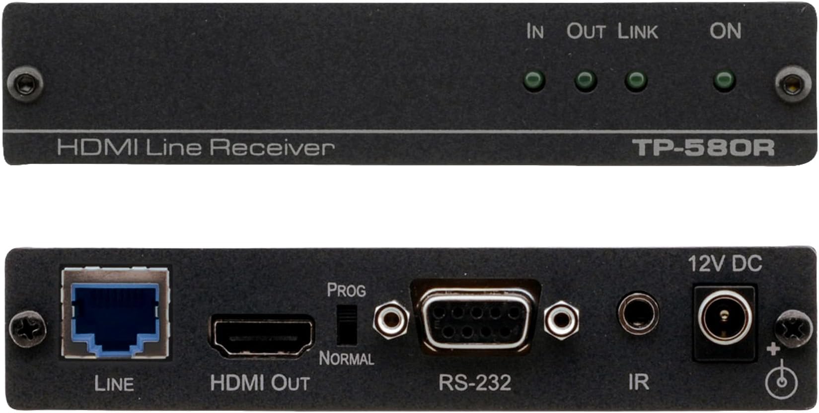 Kramer TP-580T HDBaseT 1.0 Transmitter – HDMI Over CAT Cable, 4K@60Hz, RS-232 & IR, Up to 230 ft