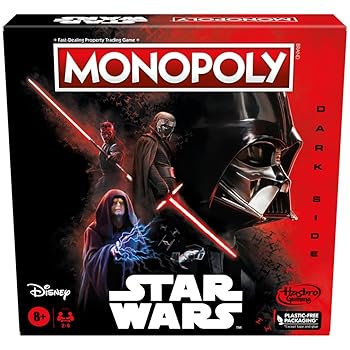 Hasbro Gaming Monopoly: Disney Star Wars Dark Side Edition Board Game