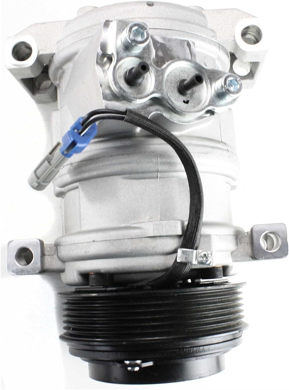 Spare A/C Compressor Kit Compatible with Chevrolet Silverado 2500 HD Silverado 3500 HD 6.6L V8 DIESEL (2010-2011)