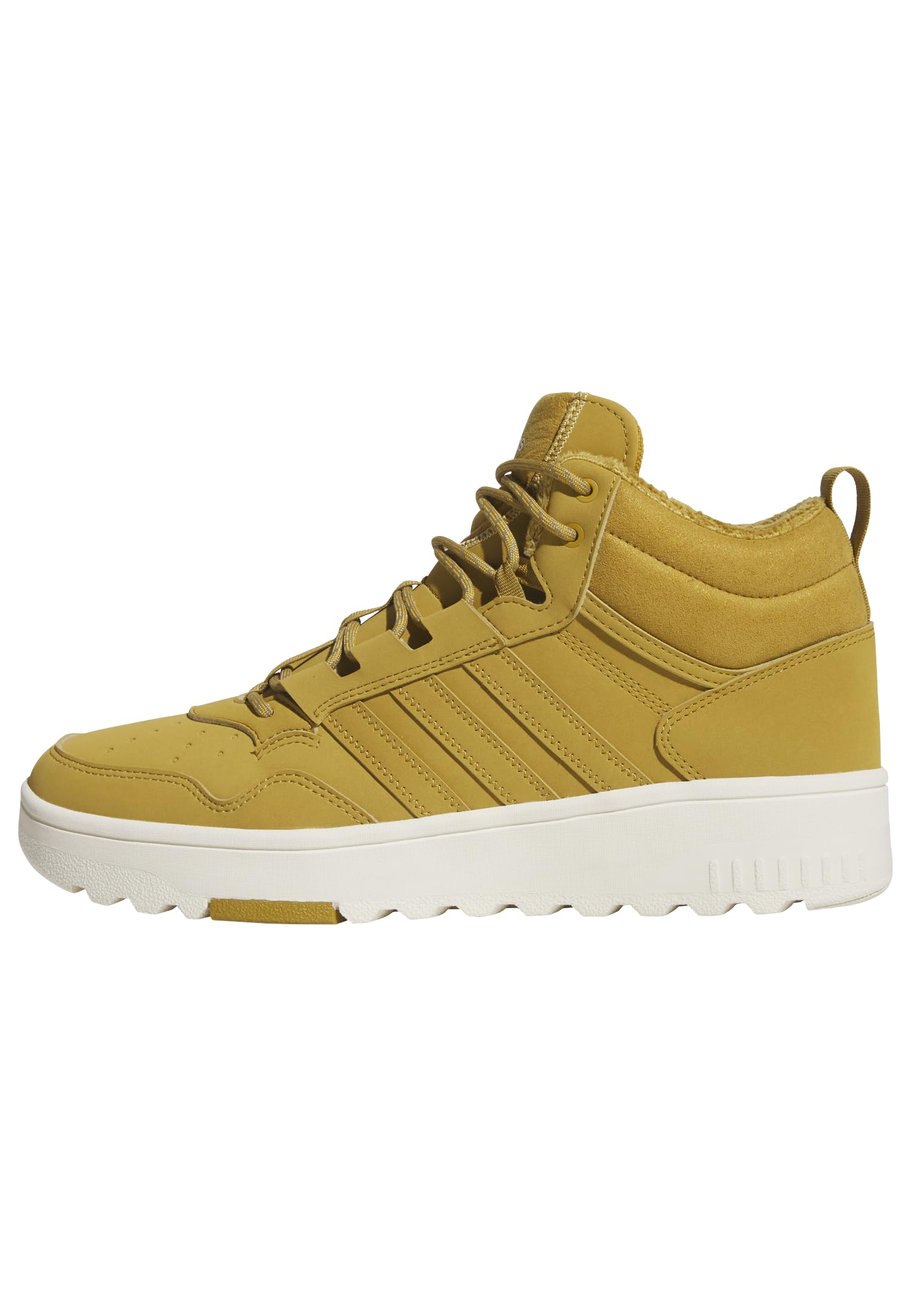 adidas Unisex Hoops 4.0 Mid Shoes, Preloved Bronze/Off White/Off White, 13.5 UK