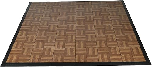 Greatmats - Kit de pista de baile portátil de 6 x 6 pies, paquete de 36 unidades