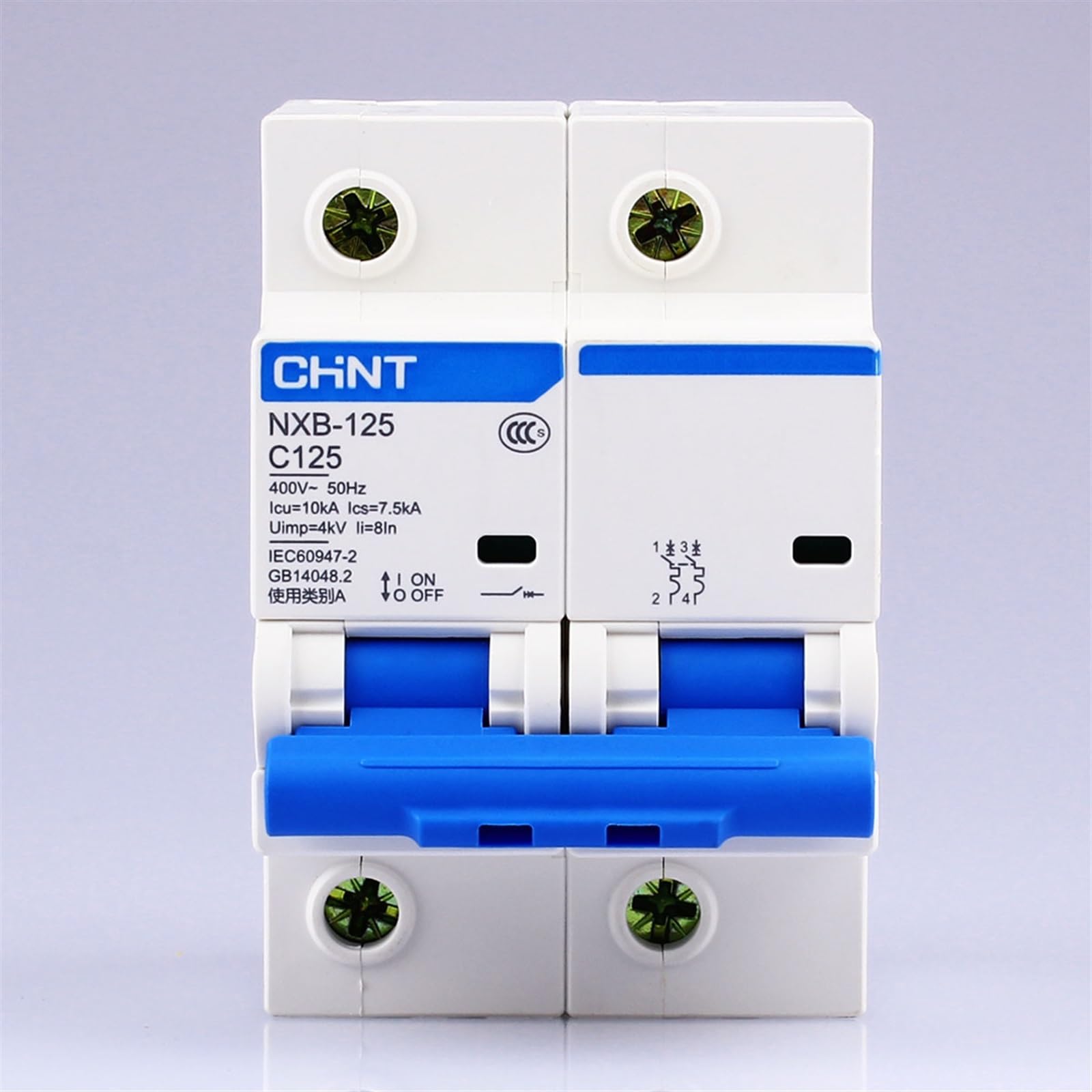 VDOQTLJT NXB-125 2P 63A 80A 100A 125A 220V 230V 50HZ Miniature Circuit Breaker MCB DZ47(25v)