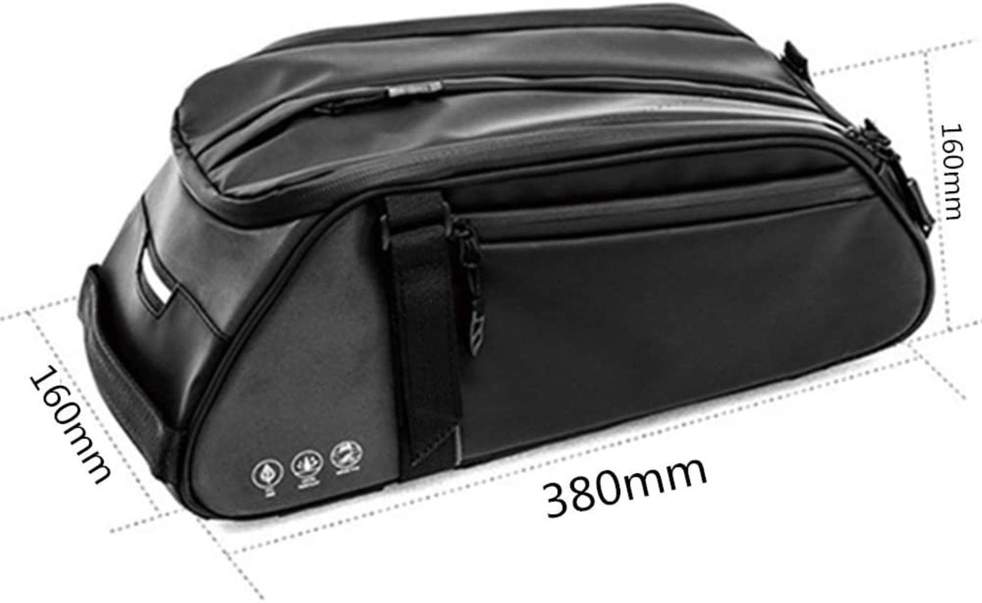 bolsa de bicicleta, Bolsa for bicicleta Bolsa for sillín de bicicleta Bolsa de carga for bicicleta Bolsa de almacenamiento for bicicletas de ciclismo Almacenamiento trasero de bicicletas Almacenamient