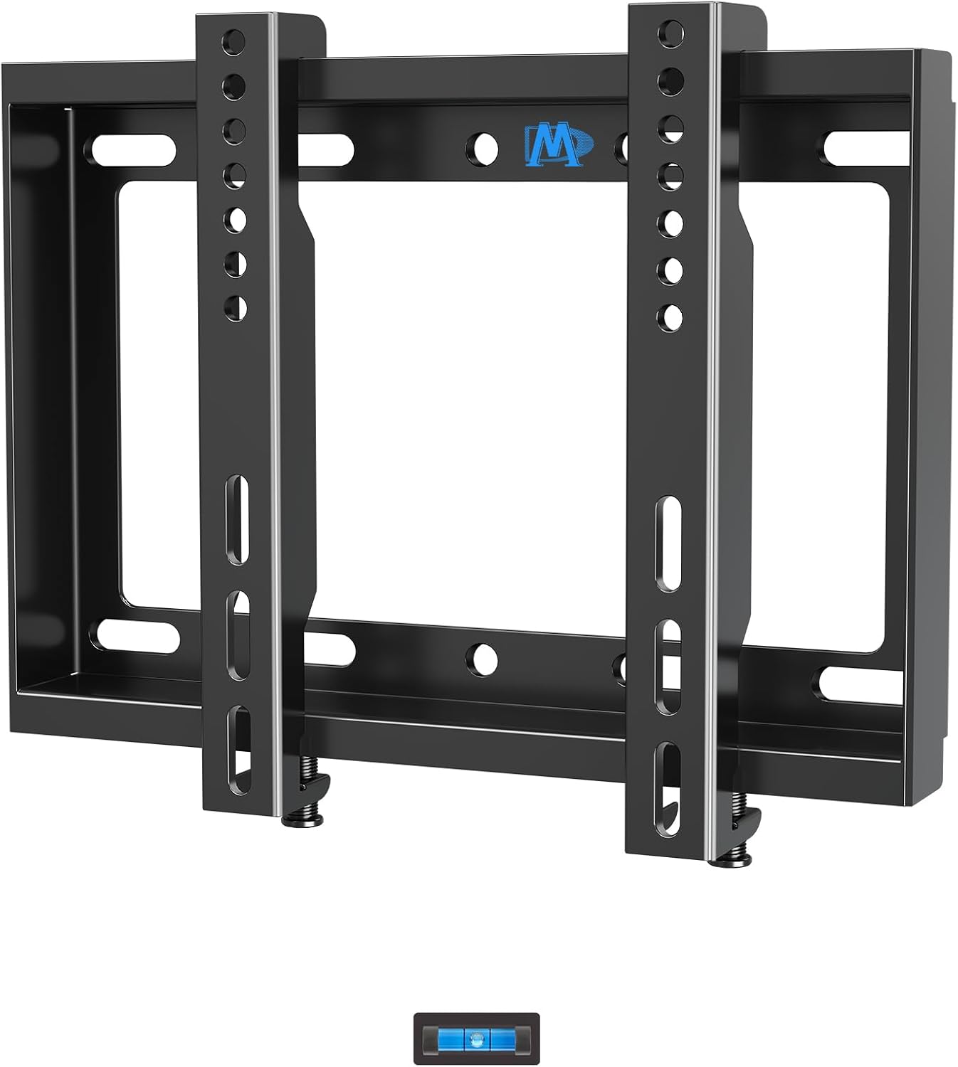 Mounting Dream TV Wall Mount RV Bracket for Most 17-42'' Flat Screen LED, LCD TVs, Fixed TV Mount for VESA 50X50 to 200x200mm, 44 lbs, 8”/Single Stud, Flush Low Profile Wall Mount MD2351 black