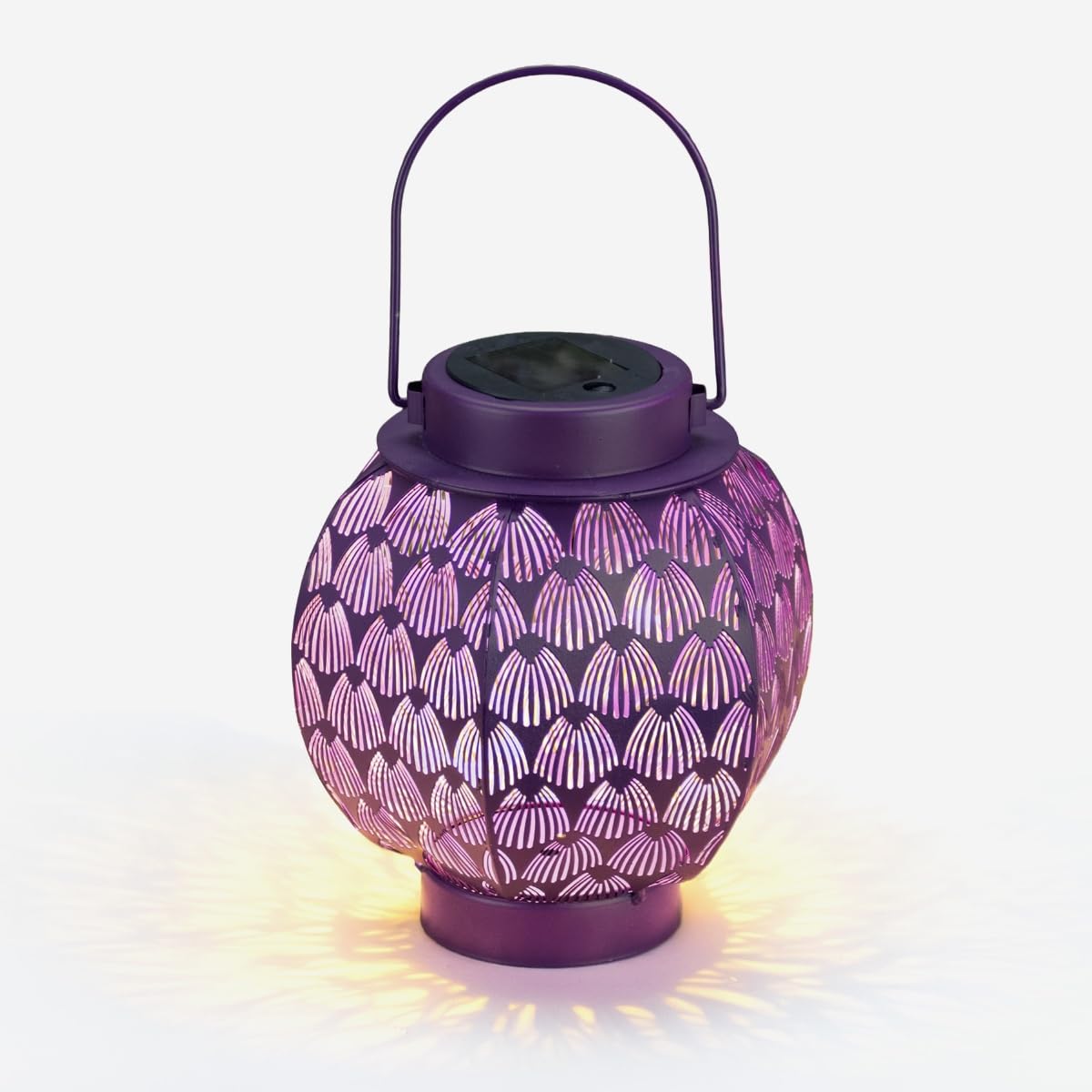Healthy Living Direct Solar Lantern - Purple