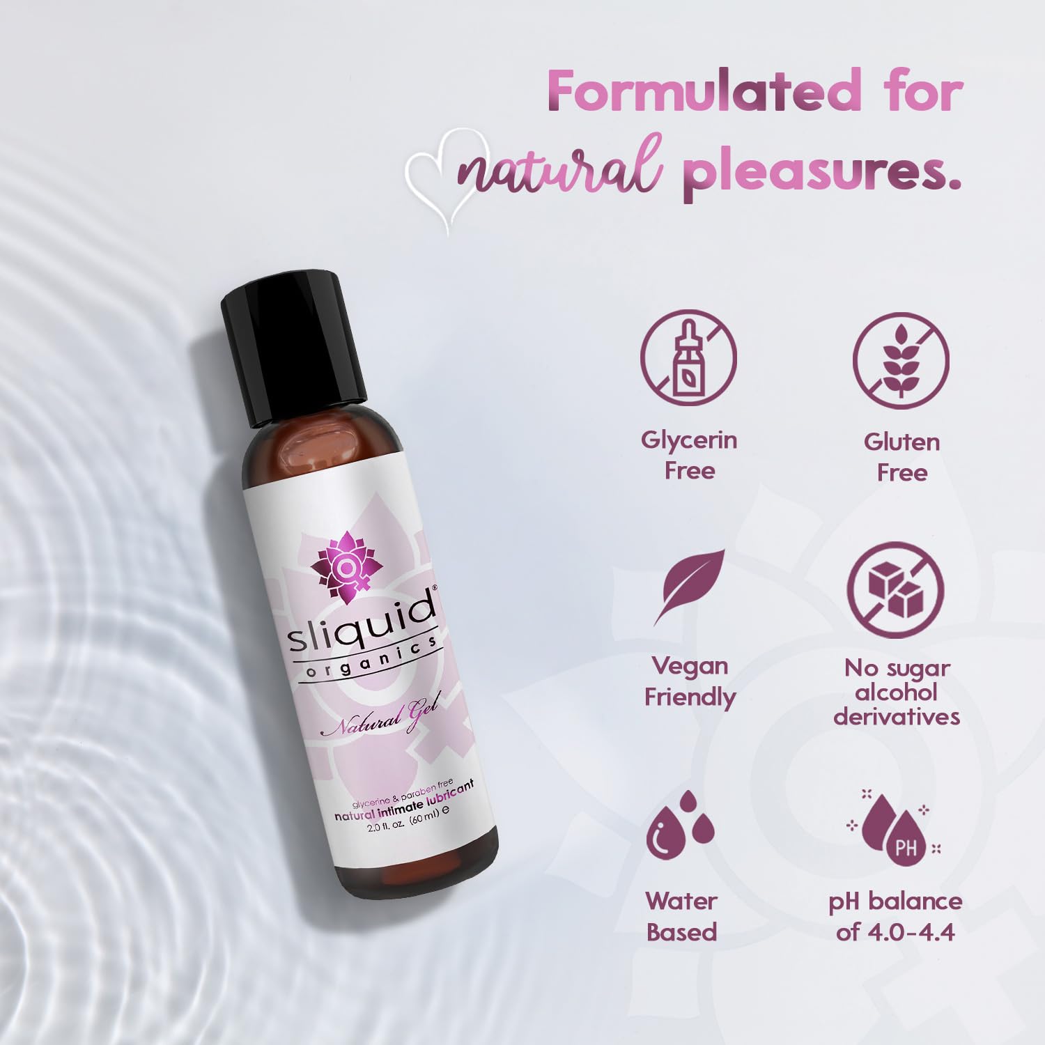 Amazon.com: Sliquid Organics Water-Based Lube, Travel Size