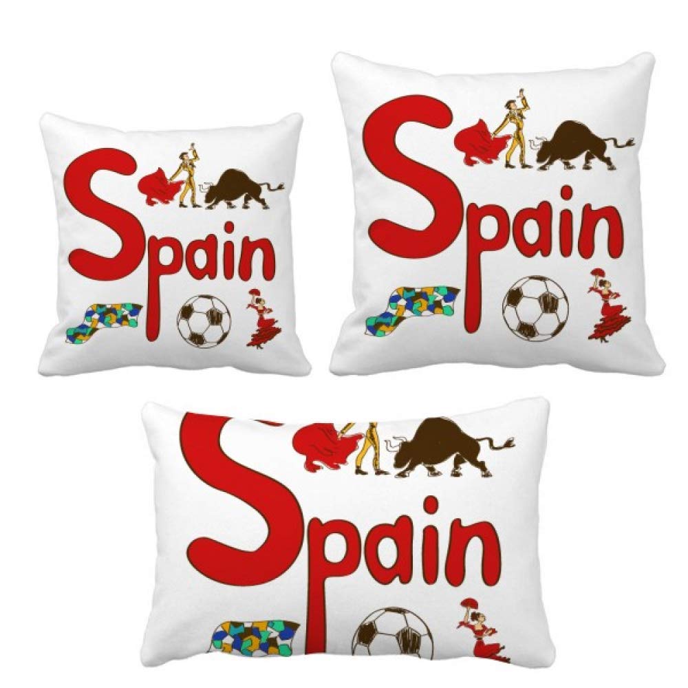 Coussin Espagne avec insere pour deco de sofa et maison