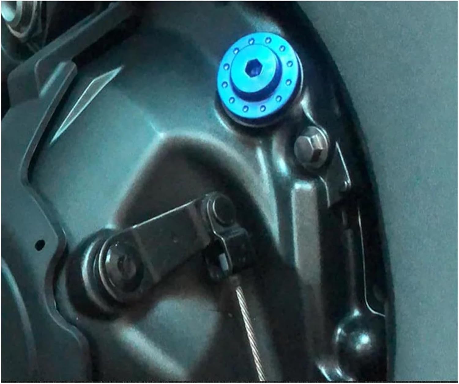 Engine Oil Filler Cap M20*2.5 For Ducati Hyperstrada Hypermotard 796 821 821SP 939 939SP 950 950SP Motorcycle Accessories(Black)