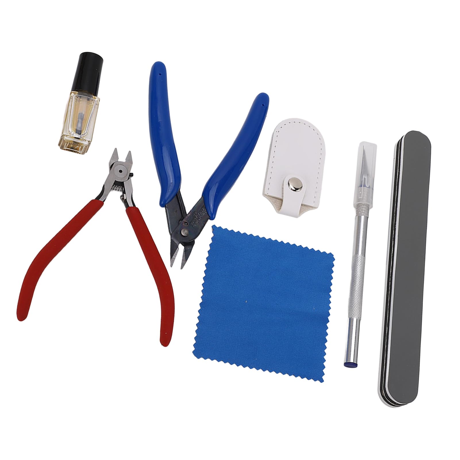Garosa Tronchese per Fissaggio Modelli Pinza per Modelli in Acciaio Ad Alto Tenore di Carbonio Lama a Filo Singolo per Riparazione in Plastica Manutenzione Impugnatura Ergonomica per Utenti Hobbistici
