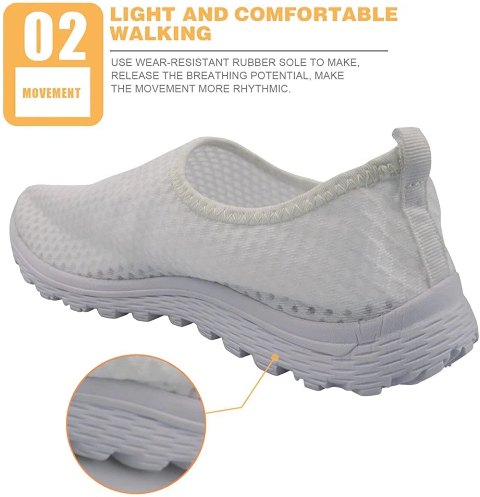 Biyejit Scarpe da ginnastica da donna ad asciugatura rapida, per nuoto, spiaggia, surf, traspiranti, scarpe da ginnastica casual per sport all'aria aperta