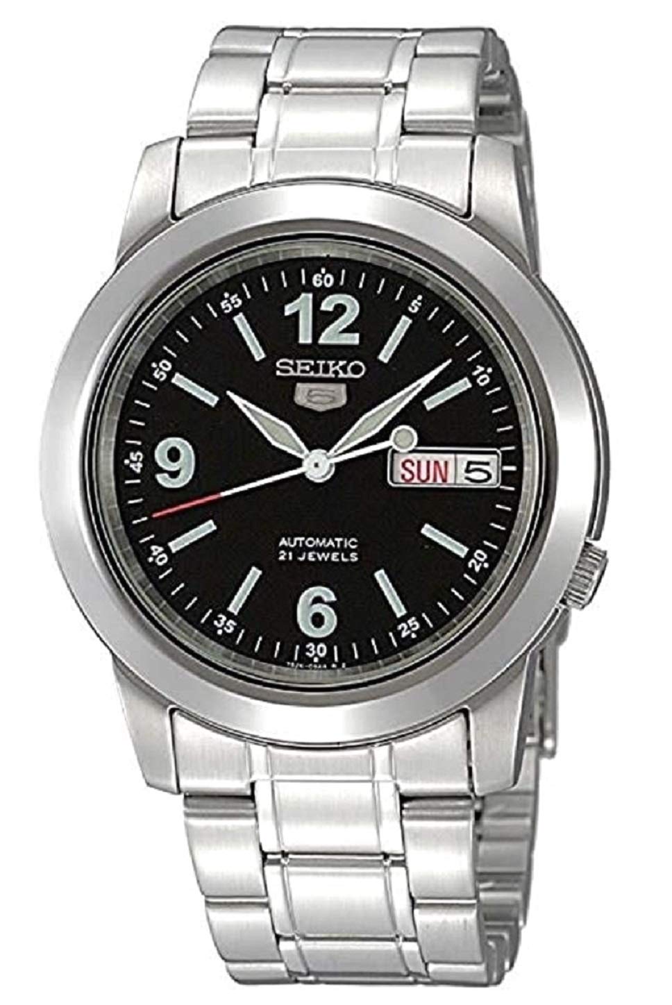 SEIKO セイコー5 自動巻き SNKE97J1 シルバー Amazon.co.jp: [セイコー] SEIKO 腕時計 自動巻き セイコー5