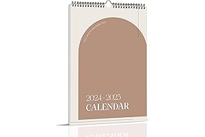 2024-2025 Wirebound Wall Calendar