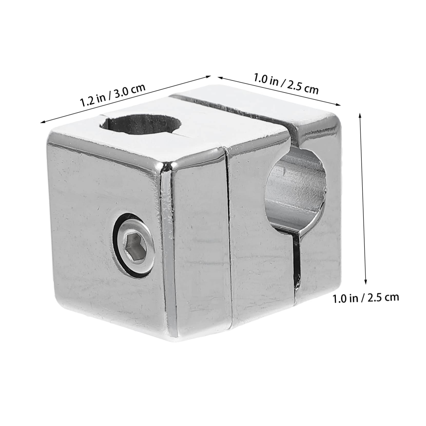 CIYODO Stainless Steel Clamp Bracket Square Stand Clamp Holder 10mm Diameter and Reliable