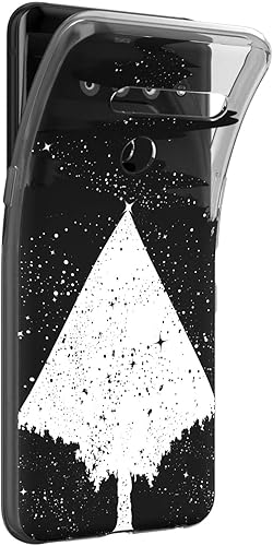 Miniatura 2 de Clear Phone Case Compatible with LG Stylo 6 5 4 K61 K51S K41S K30 K20 Q70 Q60 Design Abstract Lightweight TPU Cover Slim Flexible Girls Protective