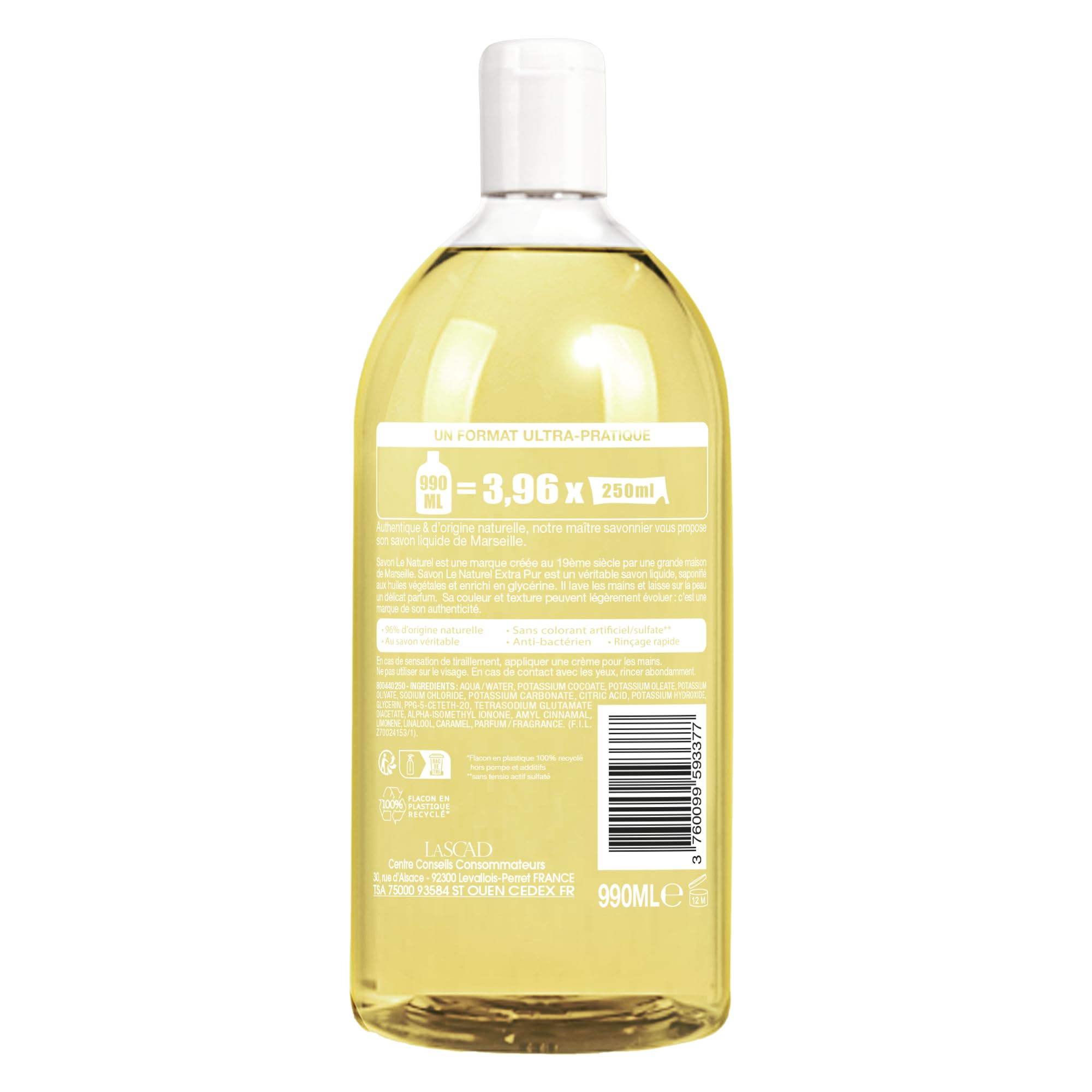 elfbar nachfüll pod läuft aus Savon Le Naturel Savon Liquide Extra Pur de Marseille