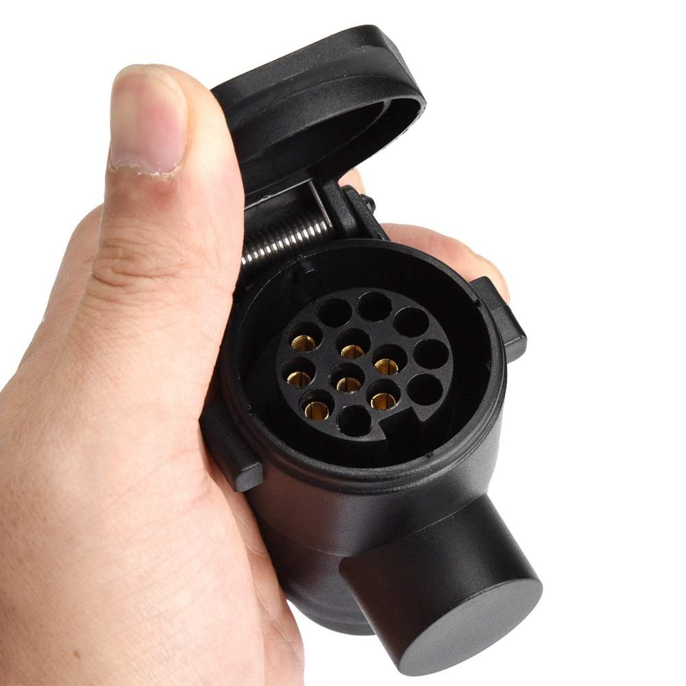 Adattatore Spina Rimorchio 7 A 13 Pin - Per Auto E Caravan, Impermeabile, Plug And Play
