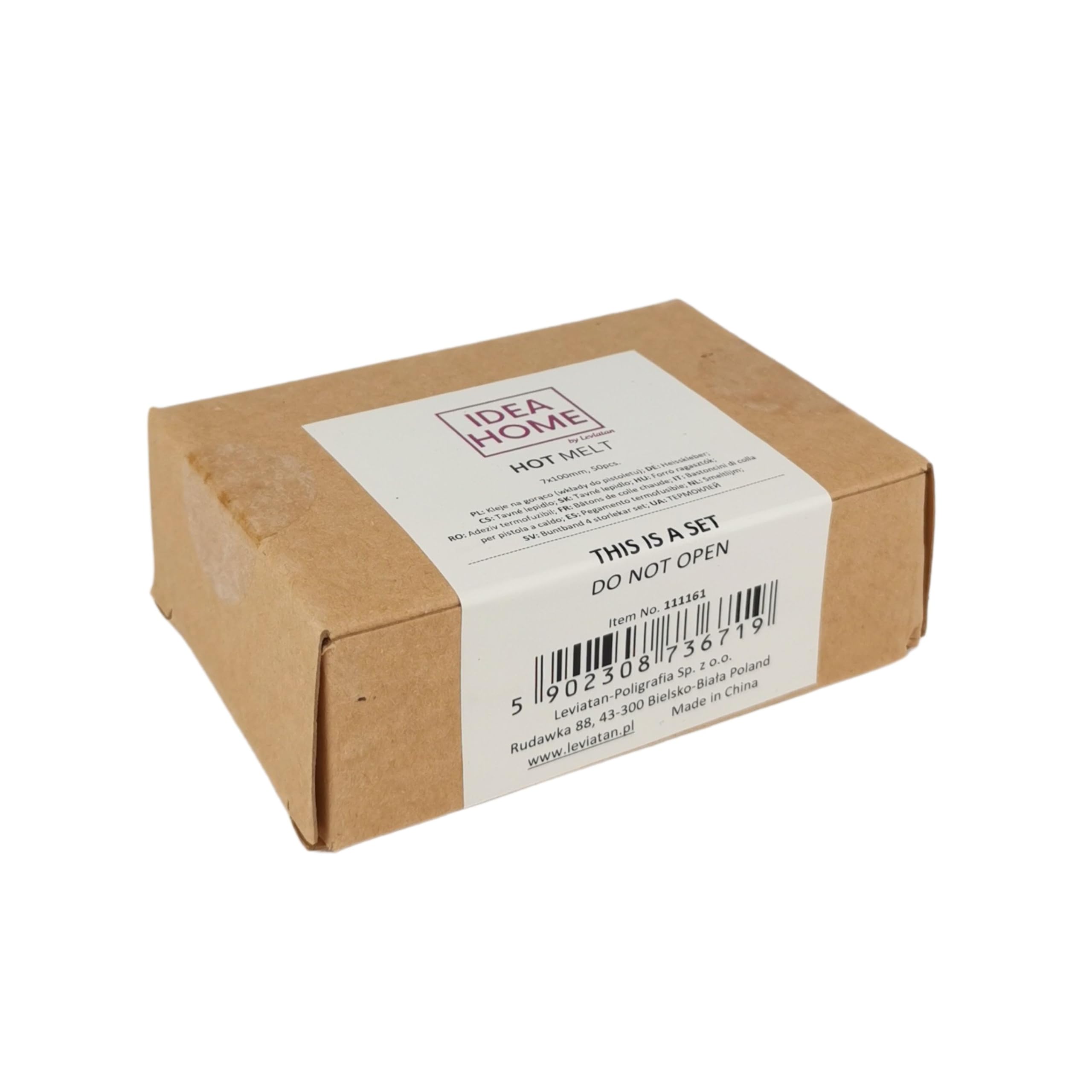 IDEA HOME 50 Pezzi Stick Colla a Caldo 7x100 mm – Bastoncini Trasparenti Universali per Pistola Colla a Caldo – Fai da Te, Artigianato, Riparazioni Domestiche | Universale, per pistola per colla a caldo, ideale per fai da te, artigianato, tempo libero