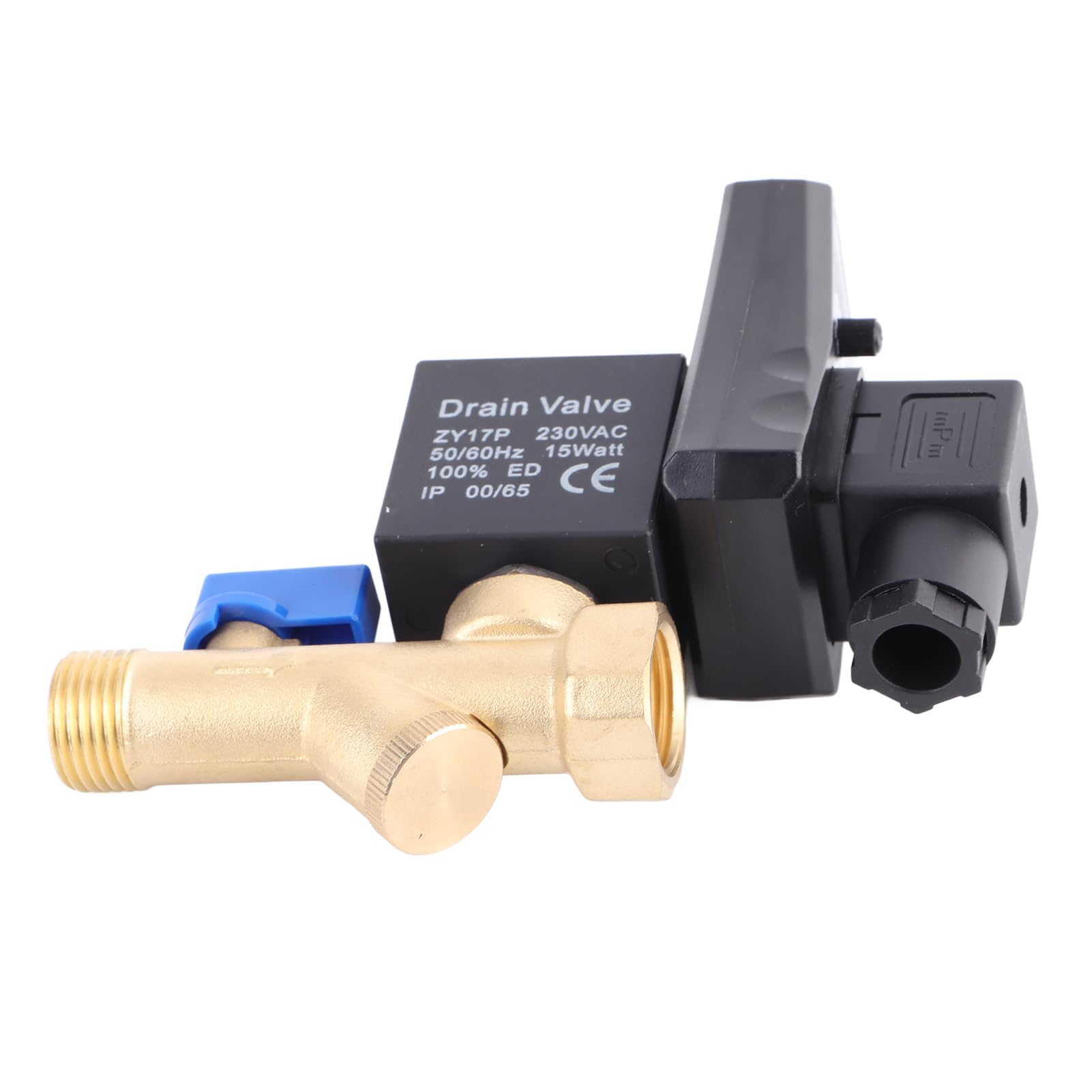 Valvola di scarico automatica, G1 / 2 DN15 Valvola automatica di scarico a tempo elettronico per la gestione della condensa del compressore d'aria (AC230V)